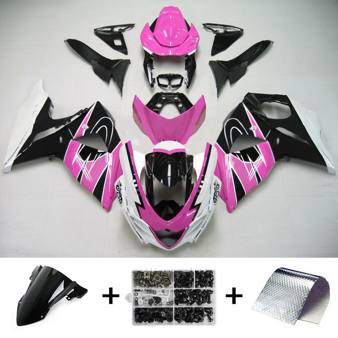 Suzuki GSXR1000 2009-2016 Amotopart Fairing Kit Generic #112