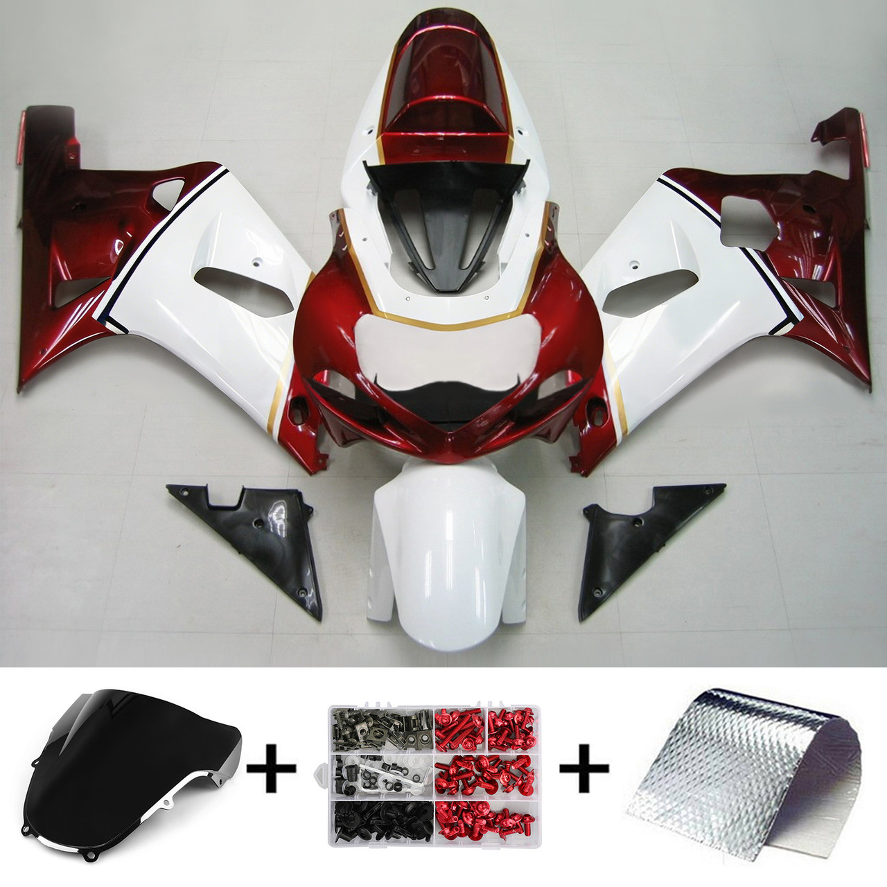 Suzuki GSXR600 2001-2003 Amotopart Fairing Kit Generic #110