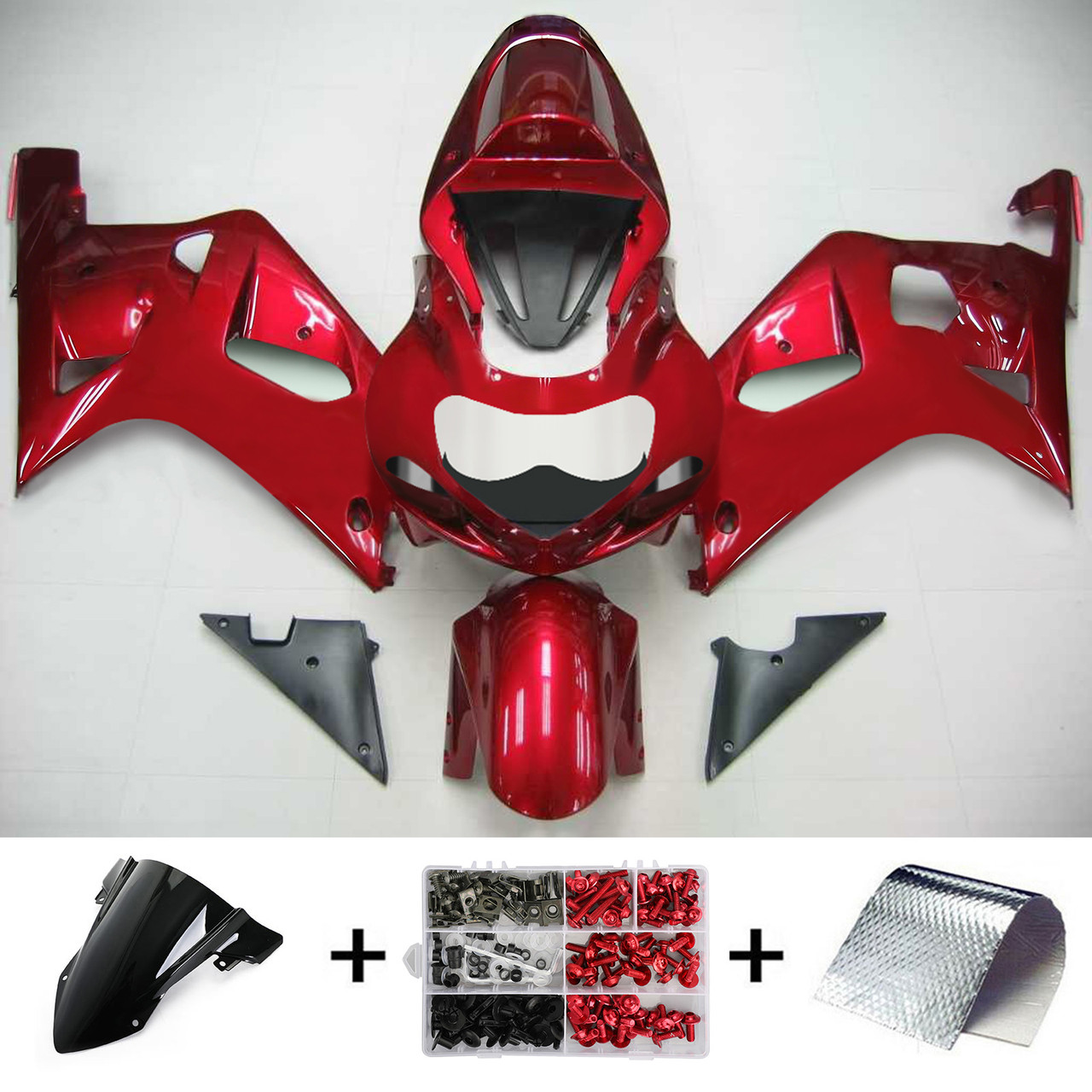 Suzuki GSXR600 2001-2003 Amotopart Fairing Kit Generic #118