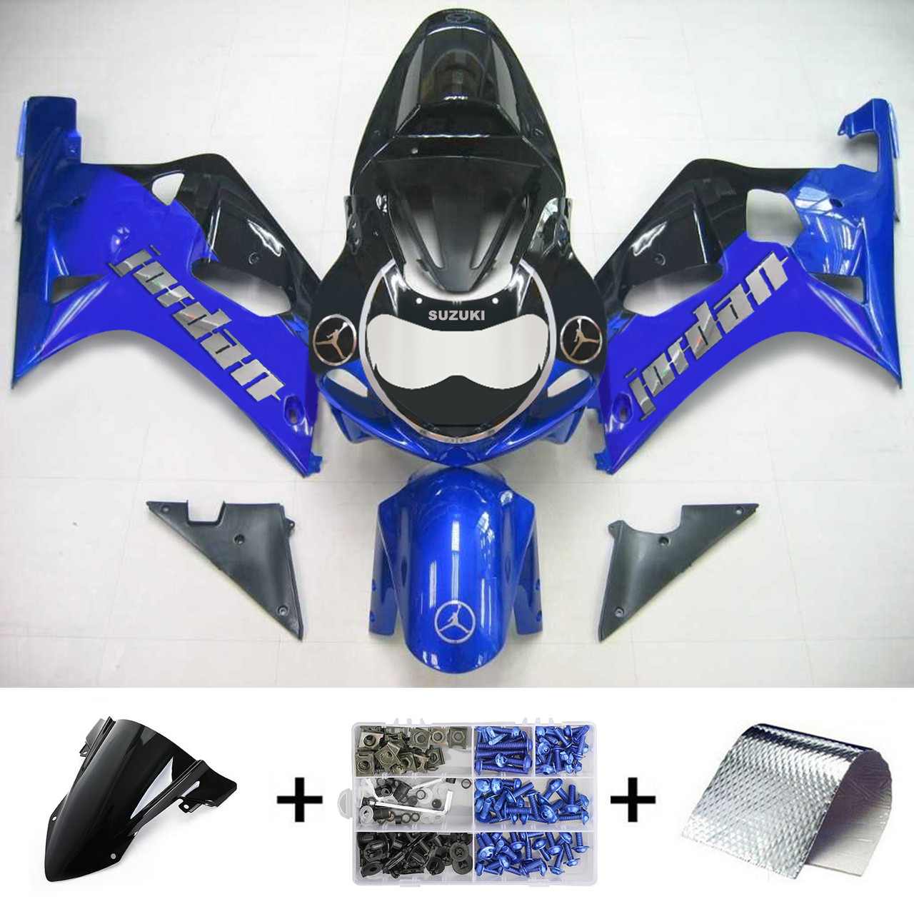 Suzuki GSXR600 2001-2003 Amotopart Fairing Kit Generic #125