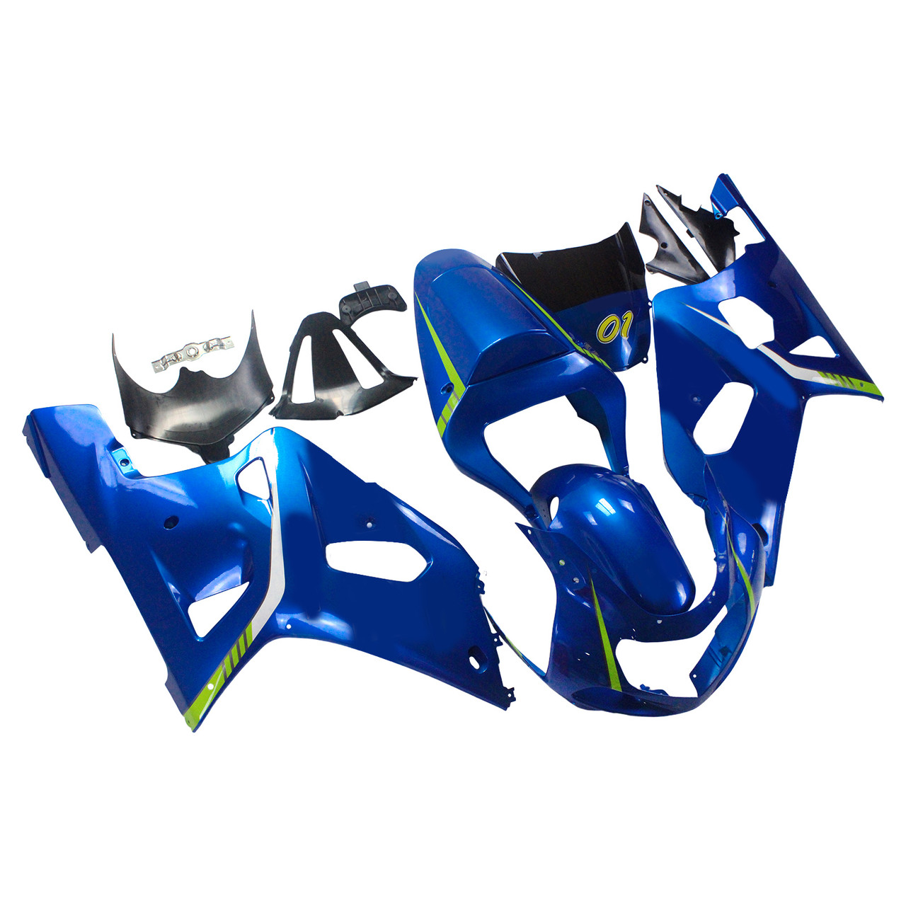 Suzuki GSXR600 2001-2003 Amotopart Fairing Kit Generic #137