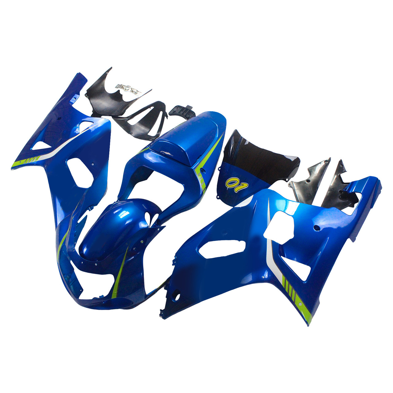 Suzuki GSXR600 2001-2003 Amotopart Fairing Kit Generic #137