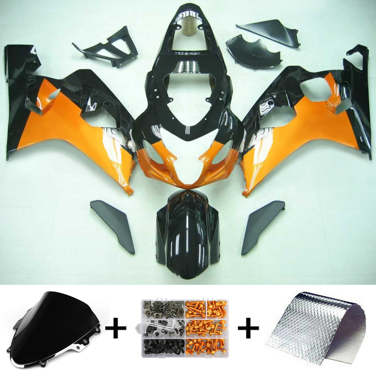 Suzuki GSXR 600/750 2004-2005 Amotopart Fairing Kit Generic #119