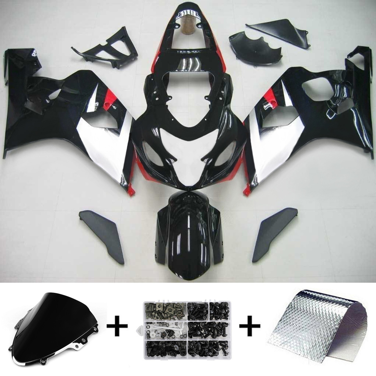 Suzuki GSXR 600/750 2004-2005 Amotopart Fairing Kit Generic #120