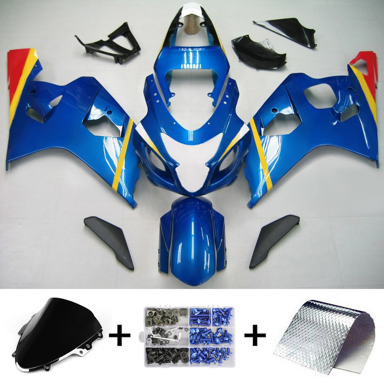 Suzuki GSXR 600/750 2004-2005 Amotopart Fairing Kit Generic #144