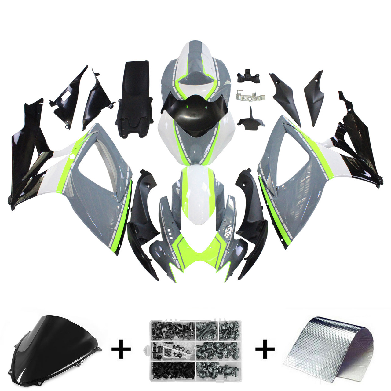 Suzuki GSXR 600/750 2006-2007 Amotopart Fairing Kit Generic #109