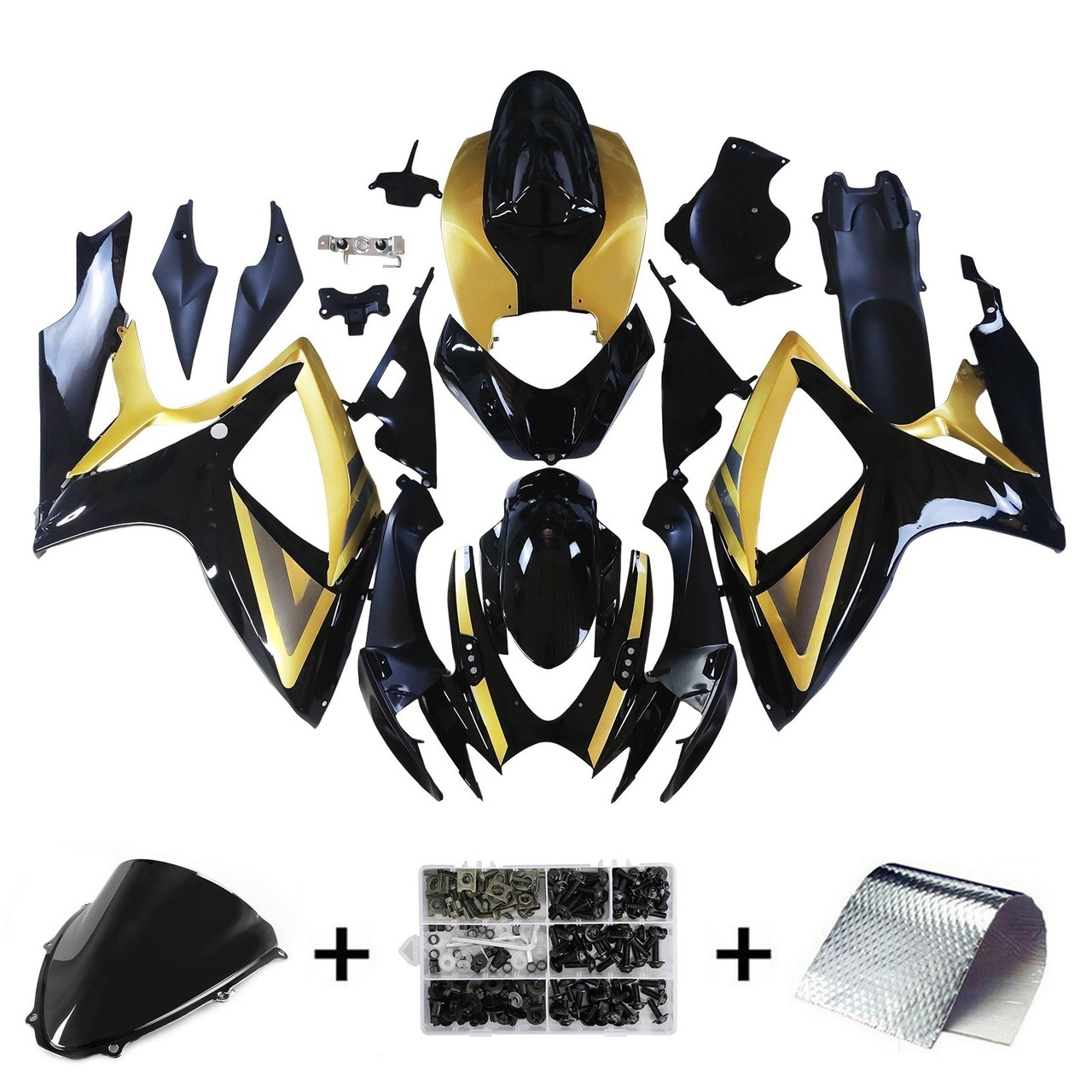 Suzuki GSXR 600/750 2006-2007 Amotopart Fairing Kit Generic #110