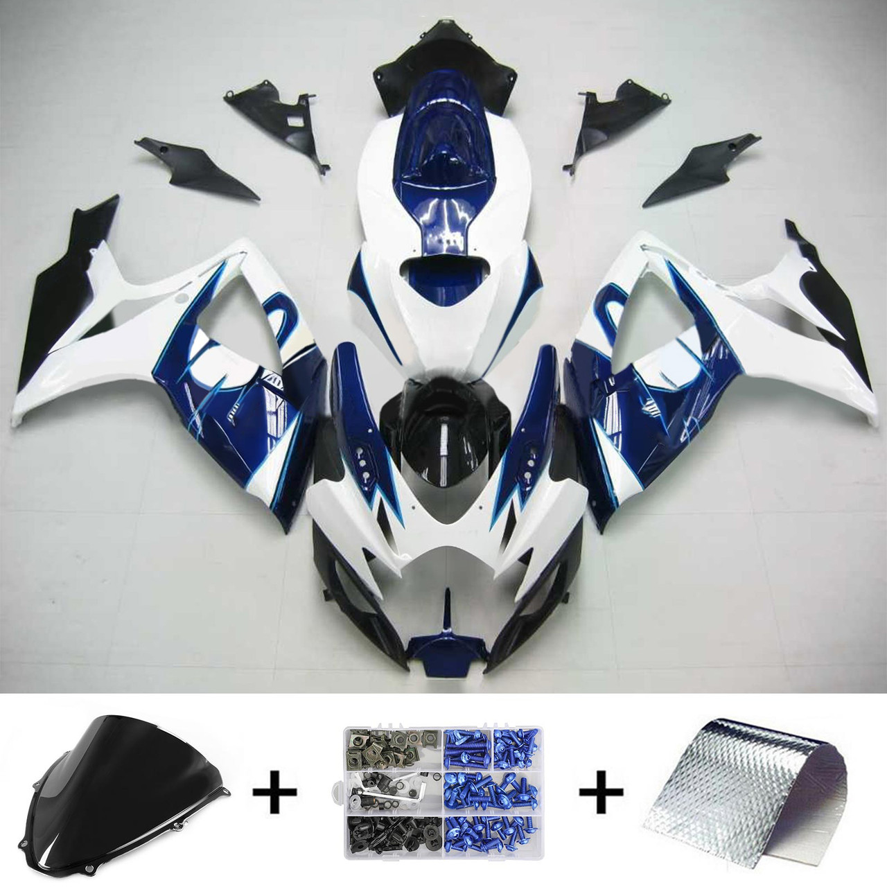 Suzuki GSXR 600/750 2006-2007 Amotopart Fairing Kit Generic #116