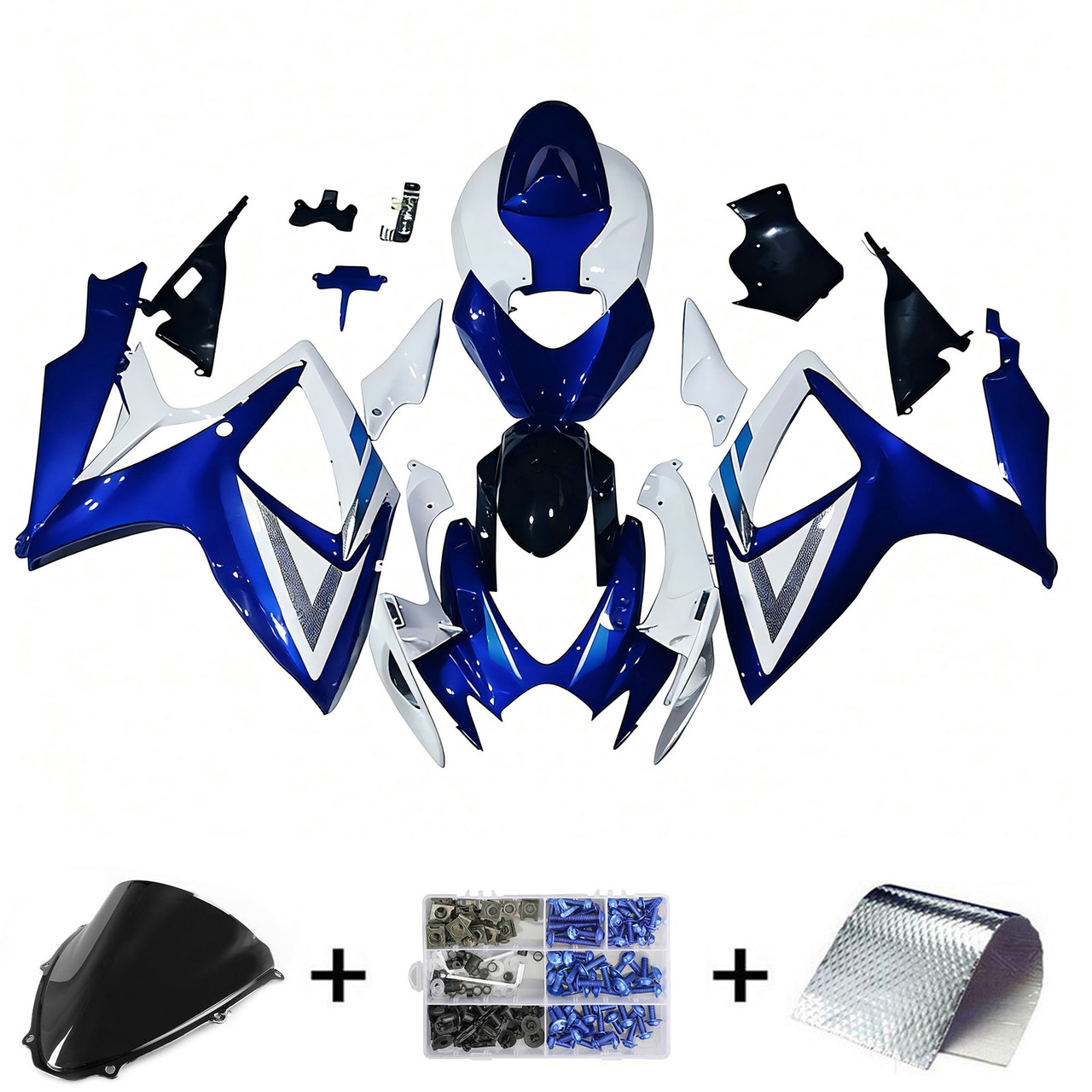 Suzuki GSXR 600/750 2006-2007 Amotopart Fairing Kit Generic #138