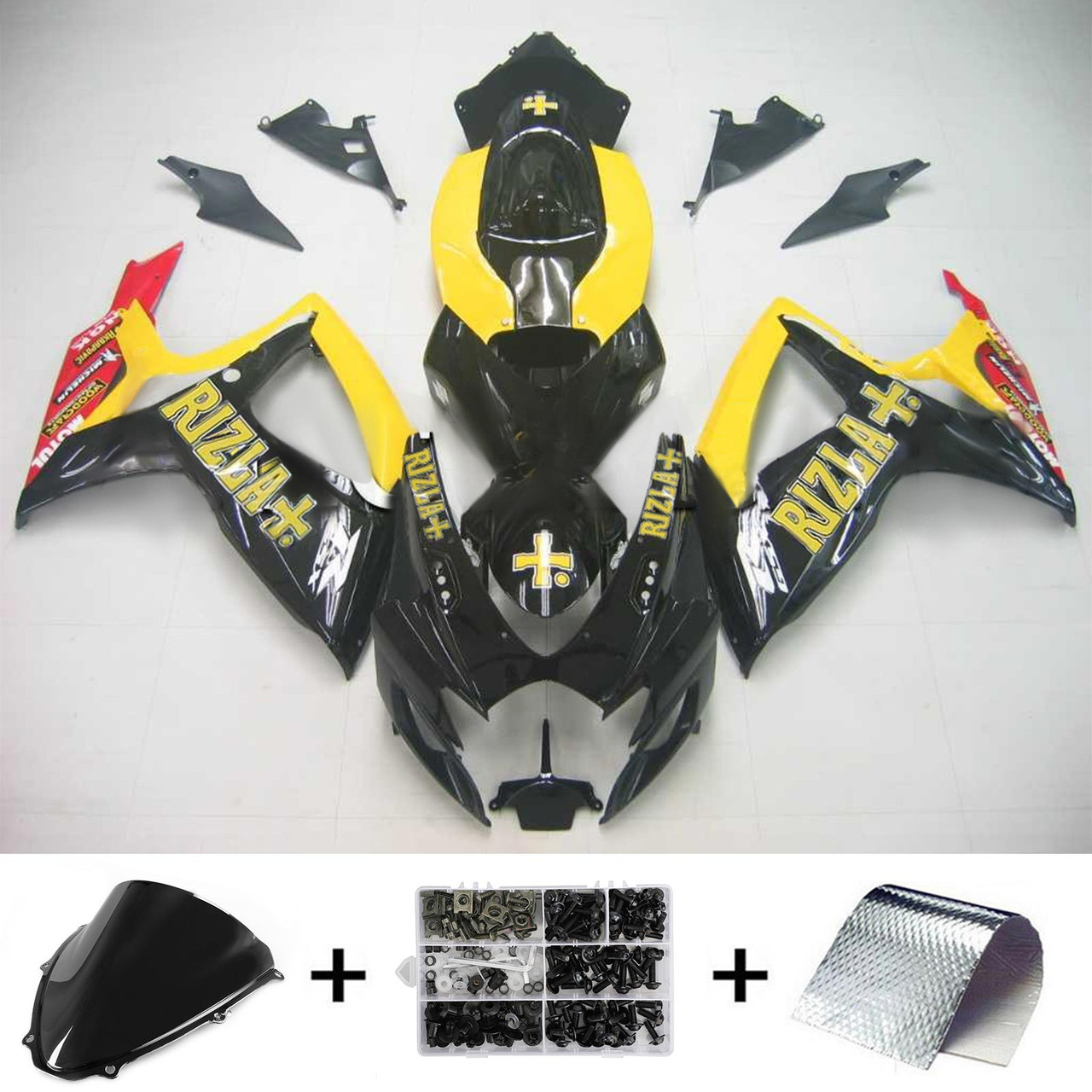 Suzuki GSXR 600/750 2006-2007 Amotopart Fairing Kit Generic #156