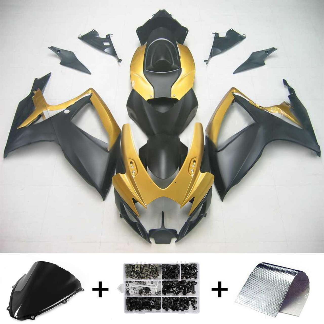 Suzuki GSXR 600/750 2006-2007 Amotopart Fairing Kit Generic #157