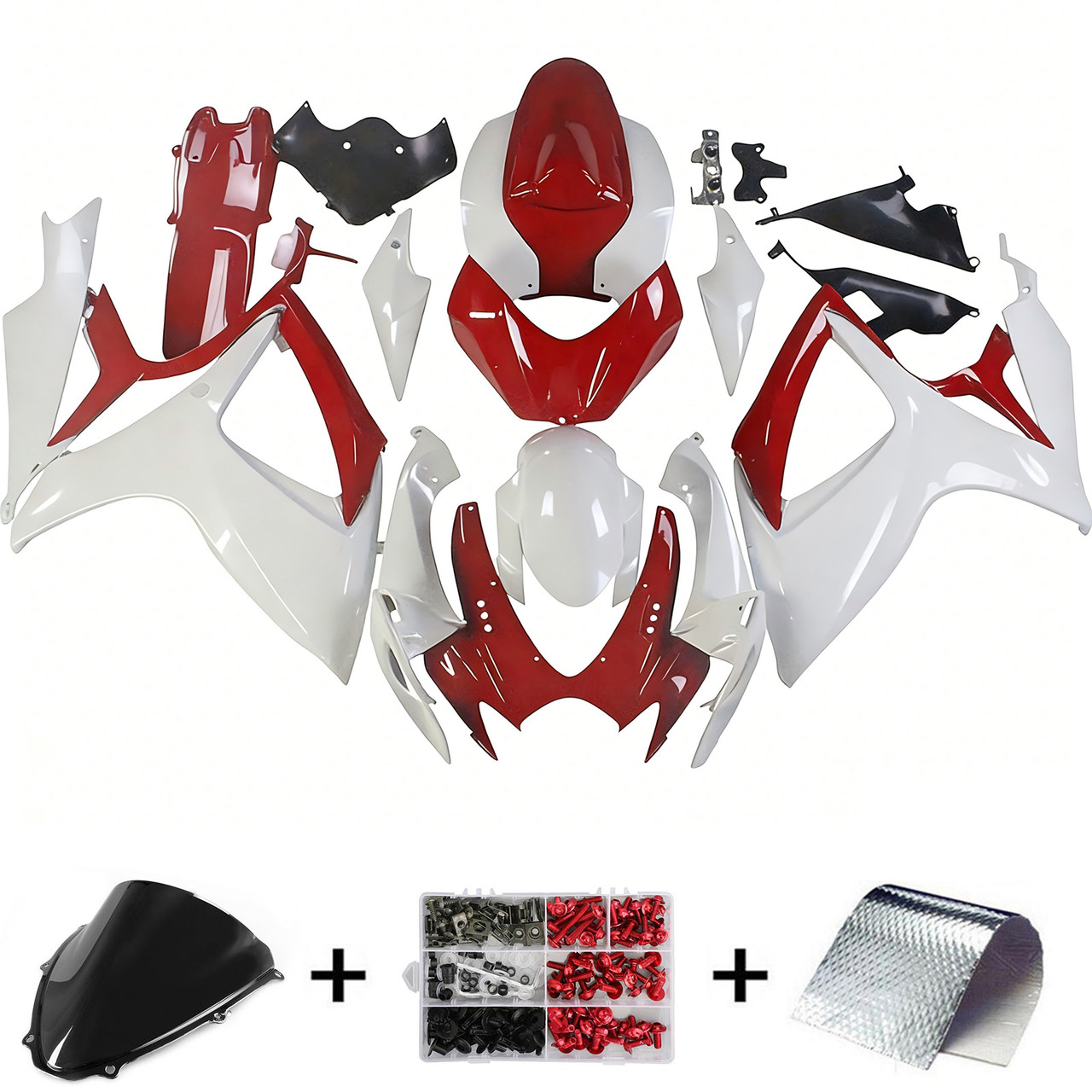 Suzuki GSXR 600/750 2006-2007 Amotopart Fairing Kit Generic #162