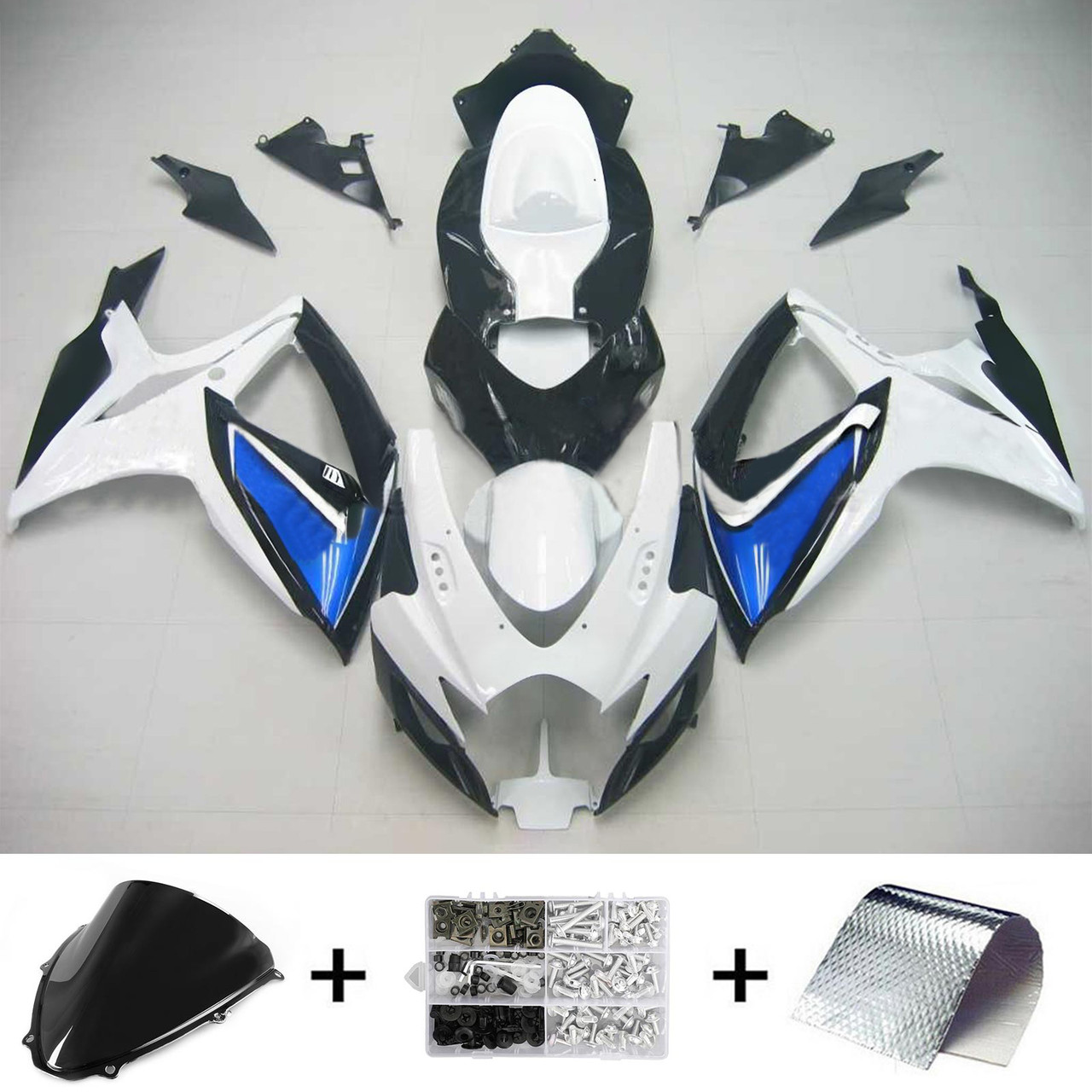 Suzuki GSXR 600/750 2006-2007 Amotopart Fairing Kit Generic #165
