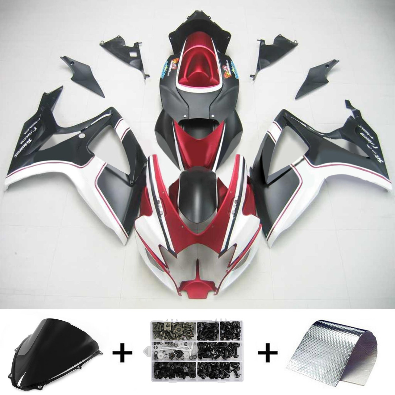 Suzuki GSXR 600/750 2006-2007 Amotopart Fairing Kit Generic #171