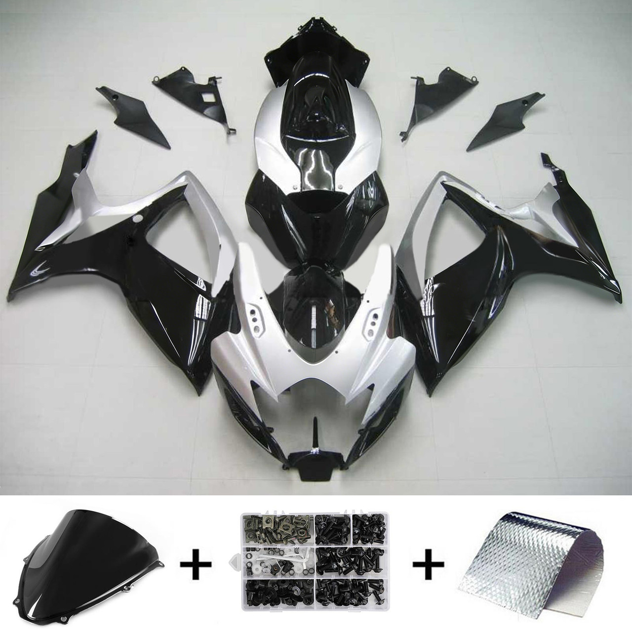 Suzuki GSXR 600/750 2006-2007 Amotopart Fairing Kit Generic #176