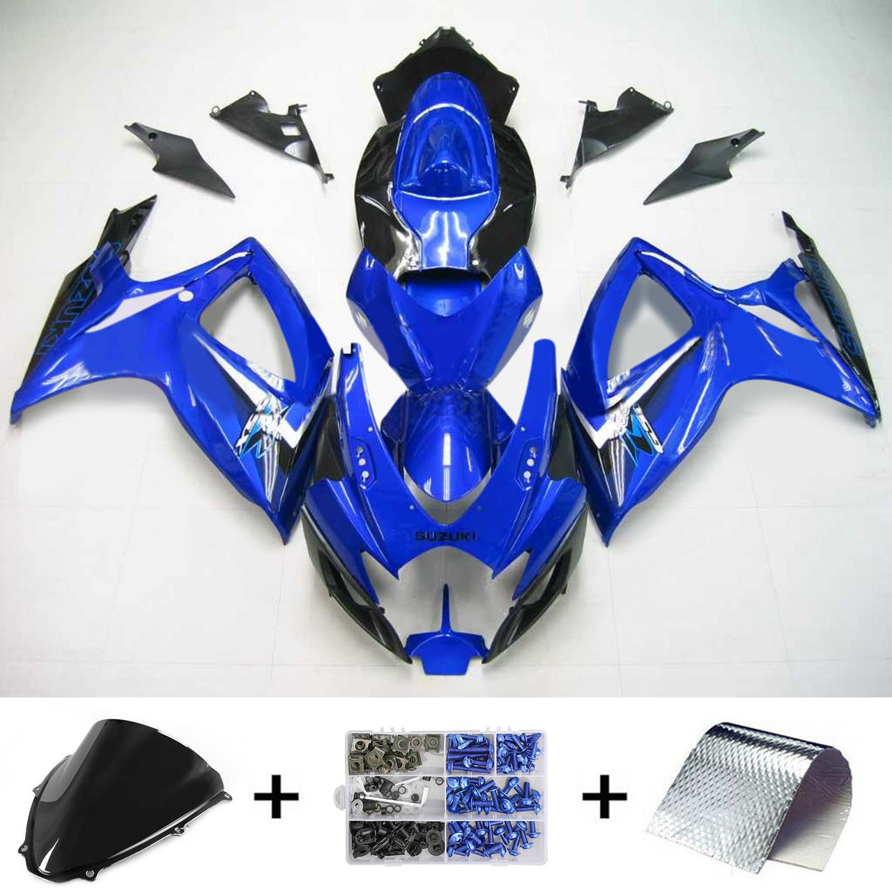 Suzuki GSXR 600/750 2006-2007 Amotopart Fairing Kit Generic #181