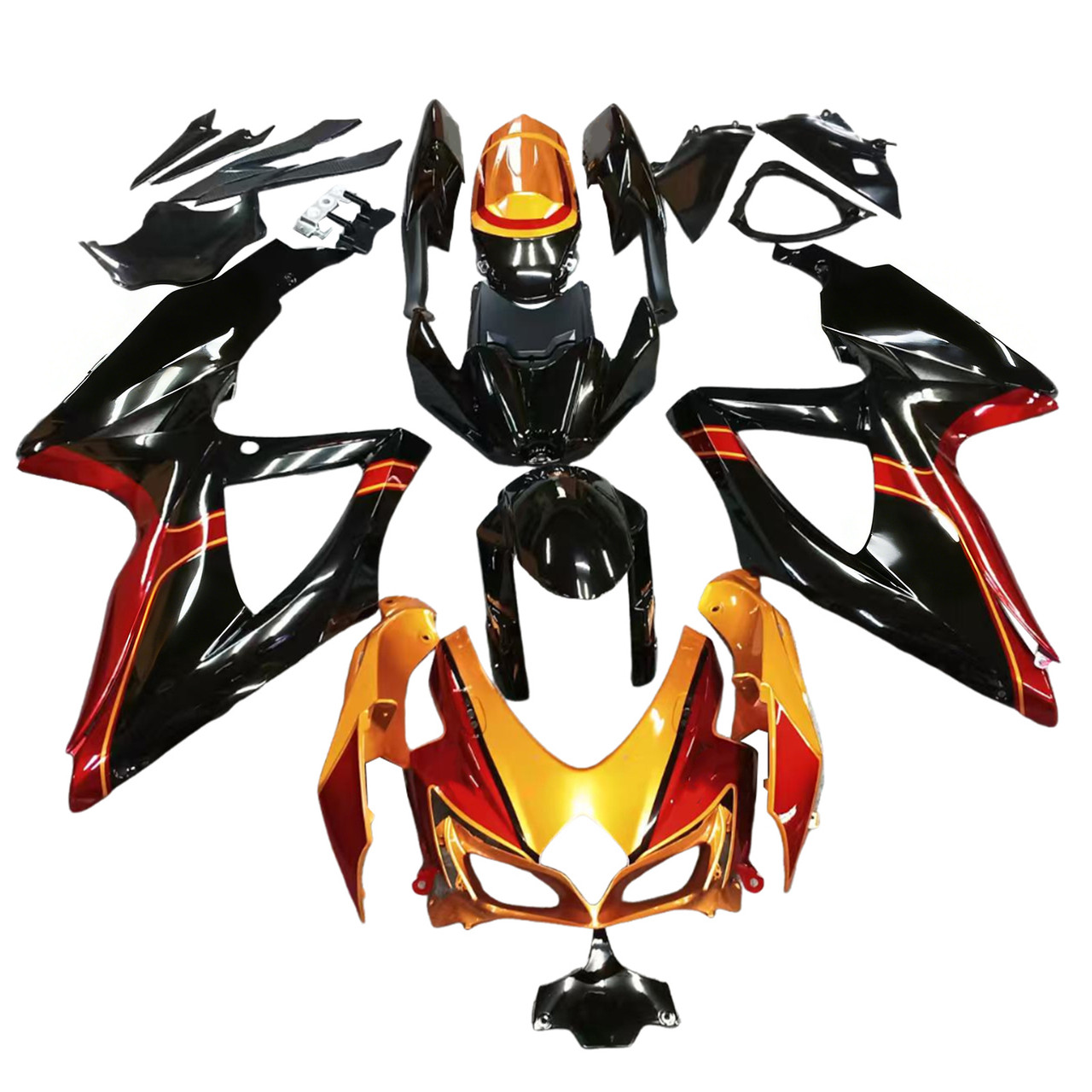 Suzuki GSXR 600/750 2008-2010 Fairing Kit Generic #135