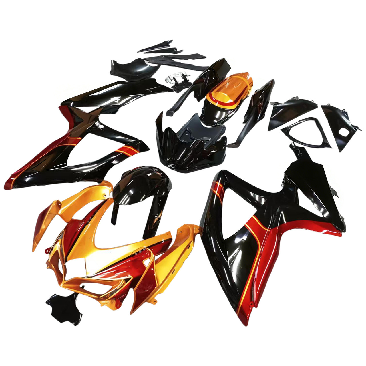 Suzuki GSXR 600/750 2008-2010 Fairing Kit Generic #135