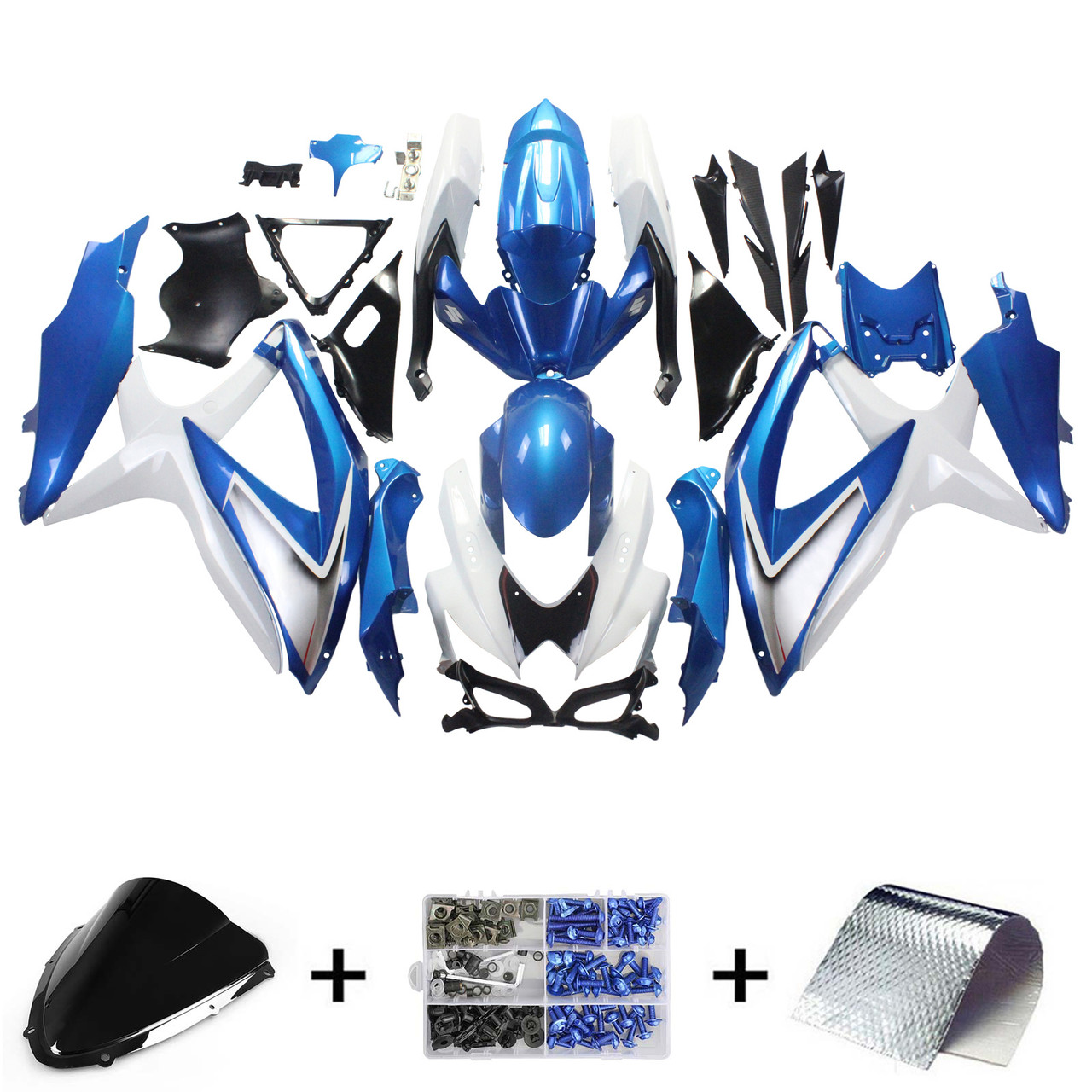 Suzuki GSXR 600/750 2008-2010 Amotopart Fairing Kit Generic #139