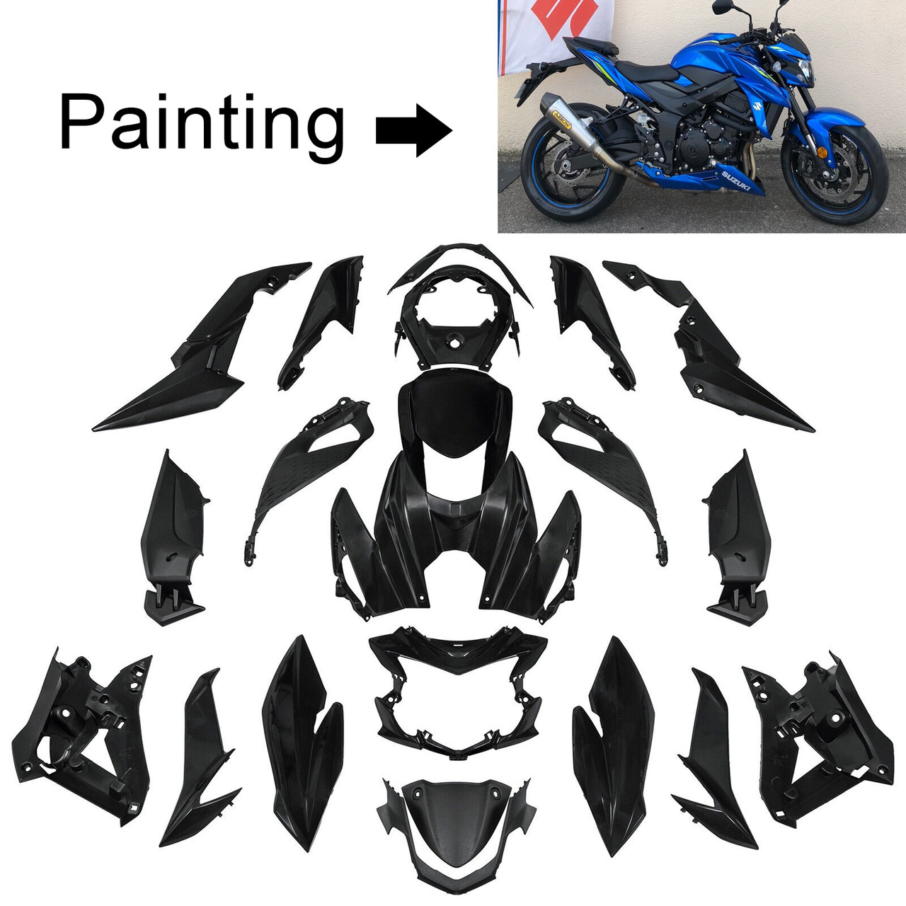 Suzuki GSX-S 750 2017-2021 Amotopart Fairing Kit Generic #110