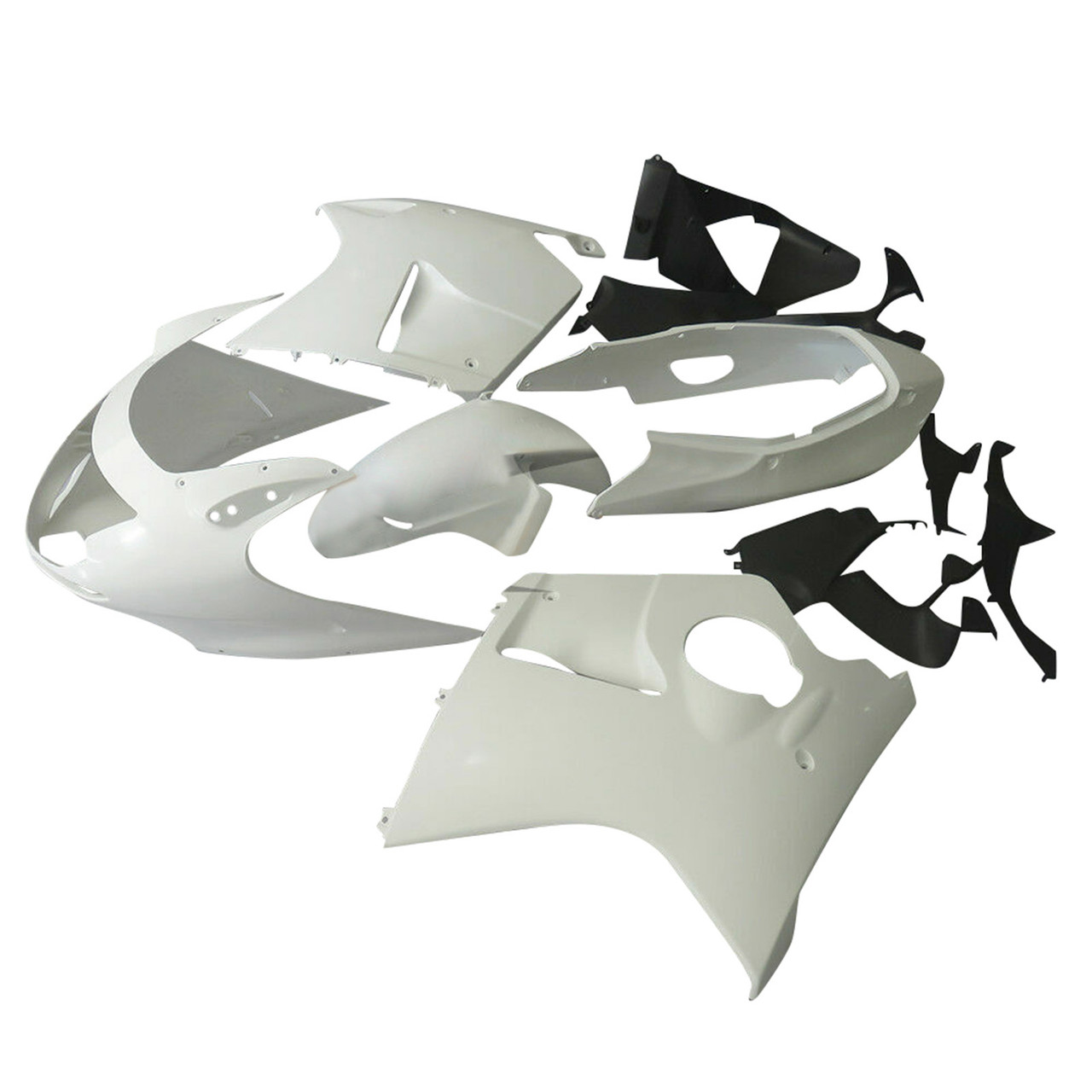 Unpainted Unpainted Honda CBR1100XX SuperBlackBird 1996-2007 Amotopart Fairing Kit Generic #111