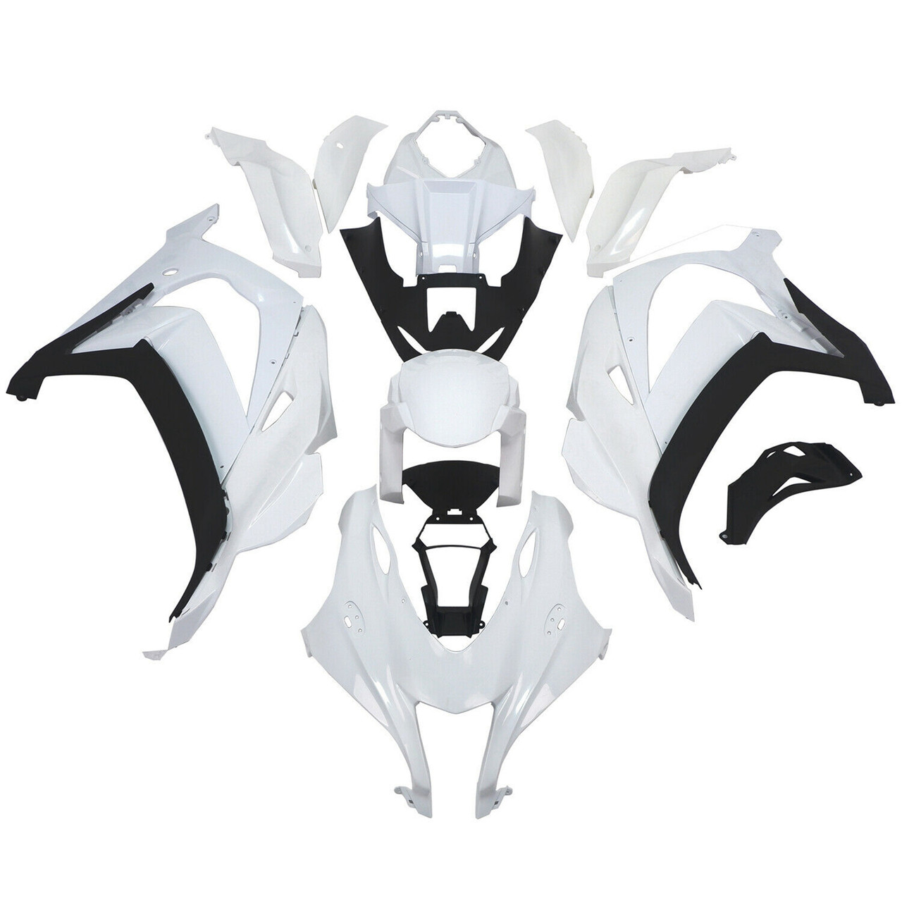 Unpainted Kawasaki ZX10R 2016-2019 Amotopart Fairing Kit Generic