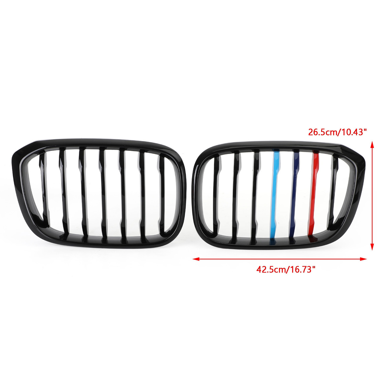 18-21 BMW X3 G01 X4 G02 Pair Kidney Grill Grille 51138469959