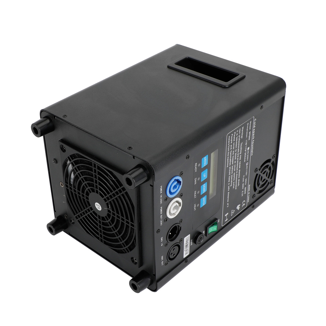 600W Electronic Cold Spark Firework Machine DMX Stage Effect Event Low Noise