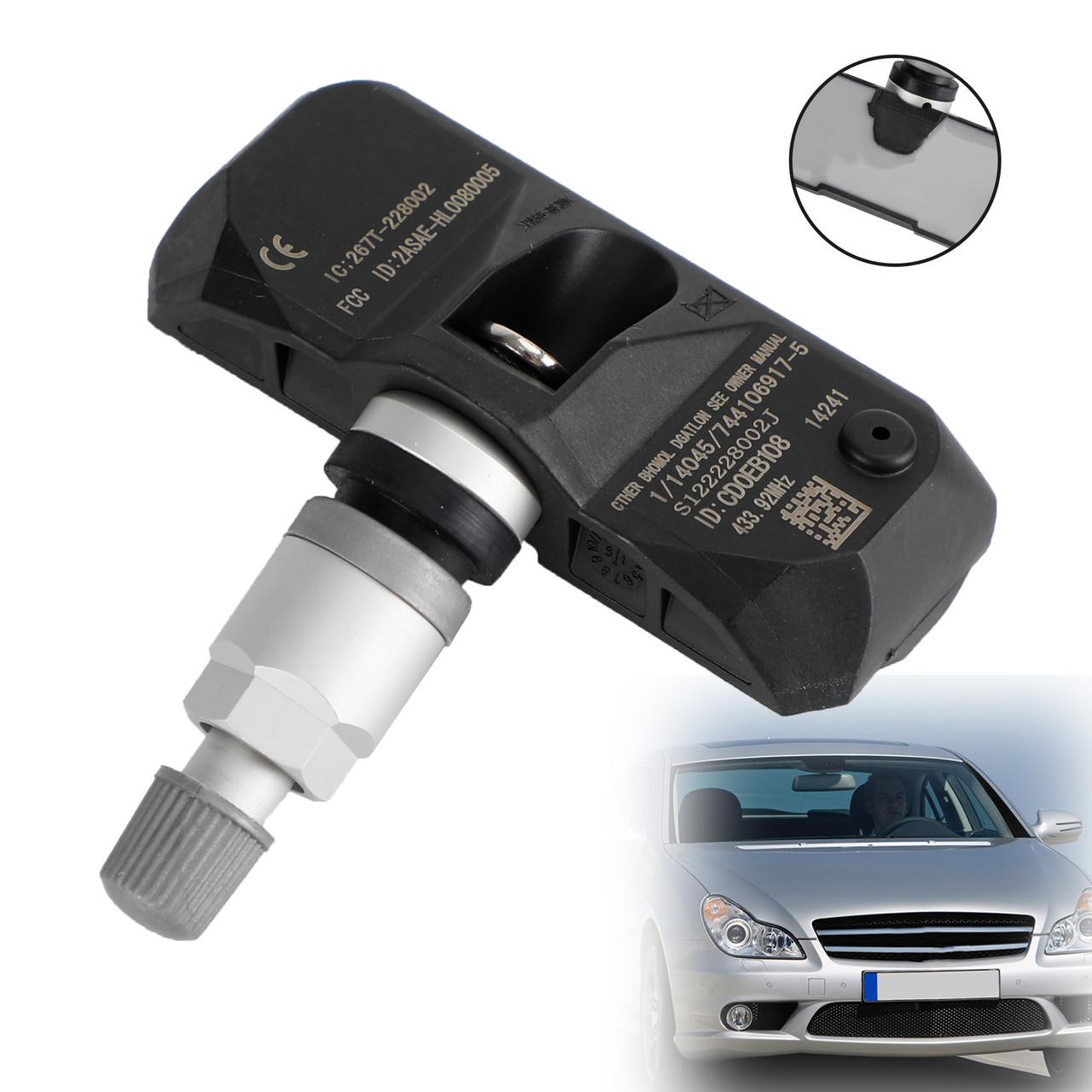 1x Tire Pressure Monitoring System Sensor A0025406717 For Benz GL550 GL320 S450