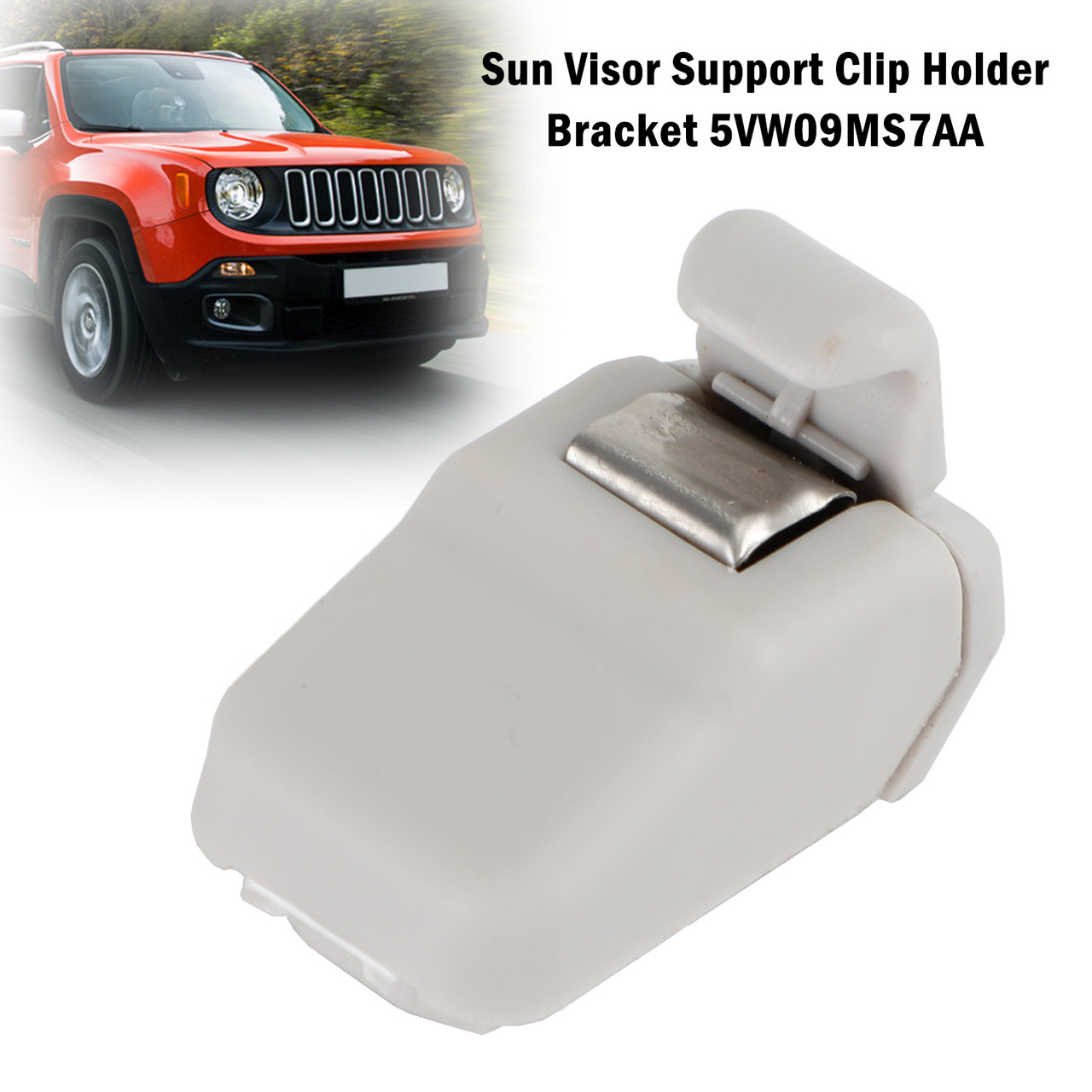 Sun Visor Support Clip Holder Bracket 5VW09MS7AA For Jeep Renegade 2015-2018
