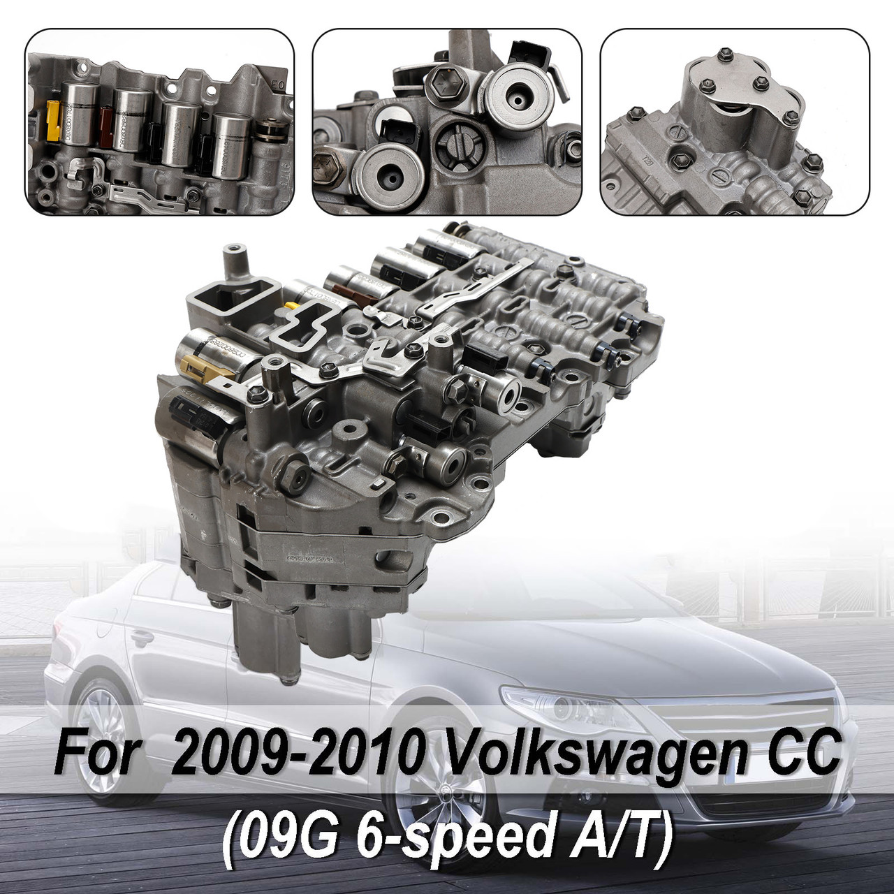09G TF-60SN 03-08 Audi TT 6 SP F/AWD L4 1.8L 2.0L 3.2L Automatic Transmission Valve Body