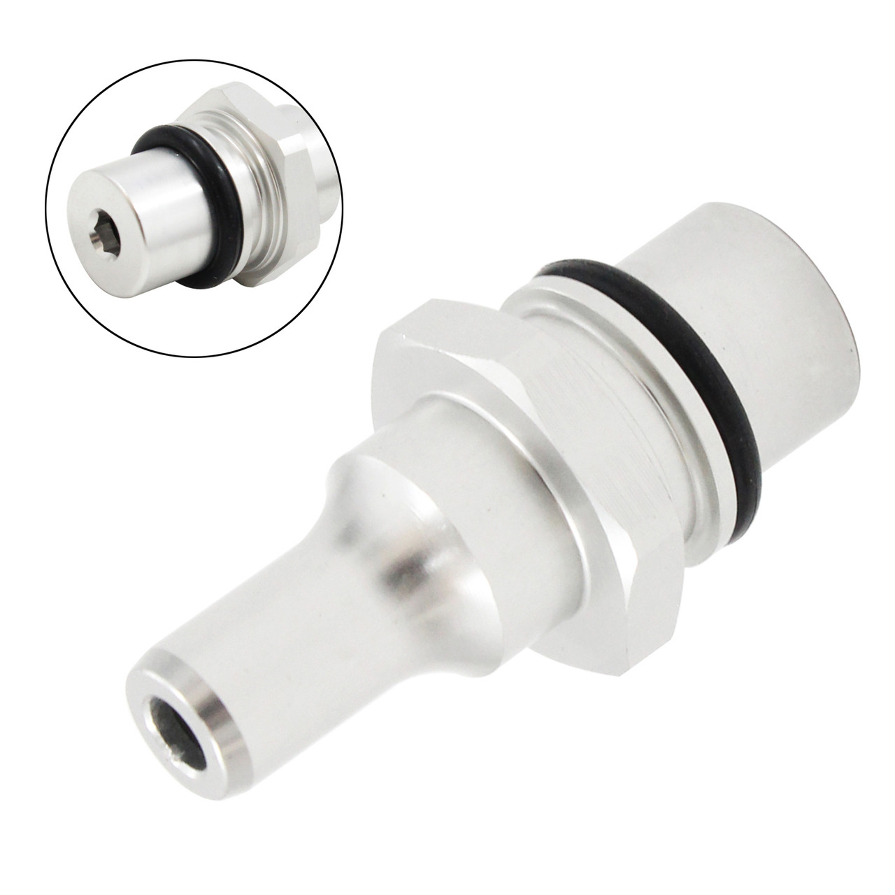 Aramox Modificación De Coche Actualización Reemplazo N54 Pcv Válvula Bobina De Encendido Para E91 335I 2007-2010 535Xi 2008 Plata - 4