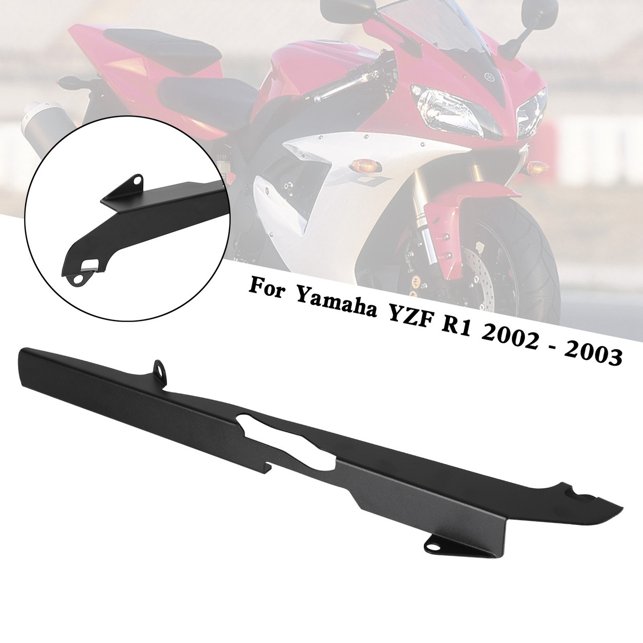 Rear Sprocket Chain Guard Protector Cover For Yamaha YZF R1 2002 2003