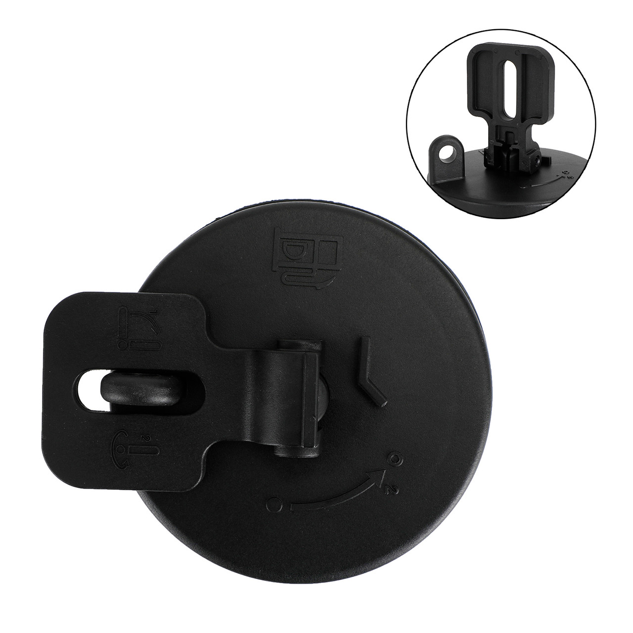 Fuel Tank Cap Diesel Cover For Hitachi Volvo John Deere Excavator