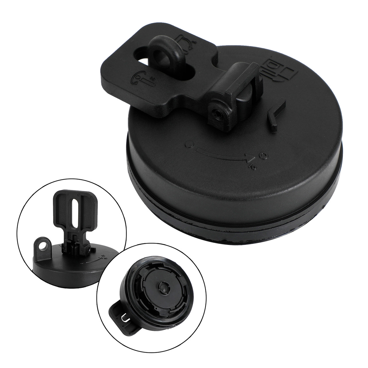 Bouchon De Réservoir Carburant Pour Excavatrice Doosan, Daewoo, Hyundai - Couvercle étanche Remplacement - 7