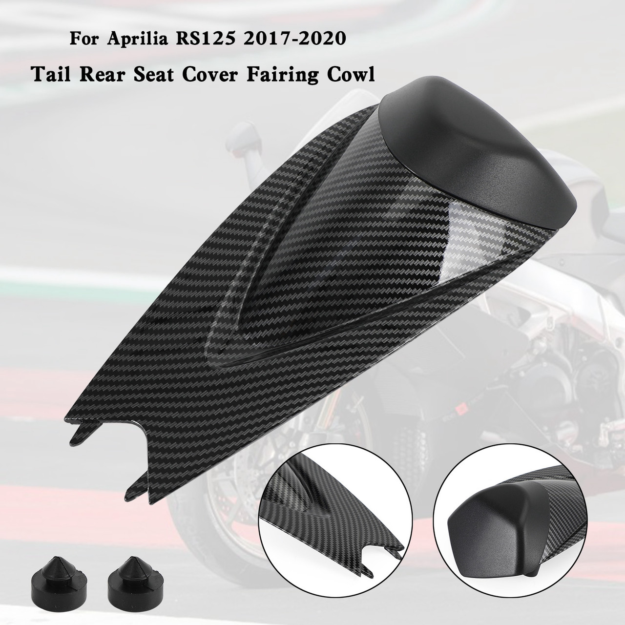 RRear Seat Cover Fairing Cowl for Aprilia RS4 RSV4 1000 2009-2022 CBN