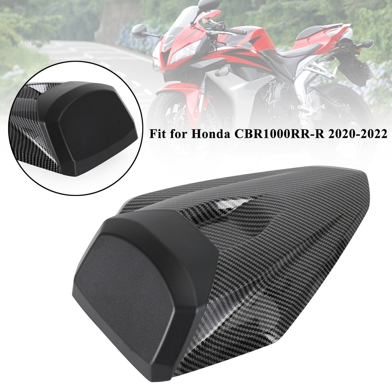 Rear Pillion Seat Cowl Fairing Cover For Honda CBR1000RR-R 2020-2024 Carbon