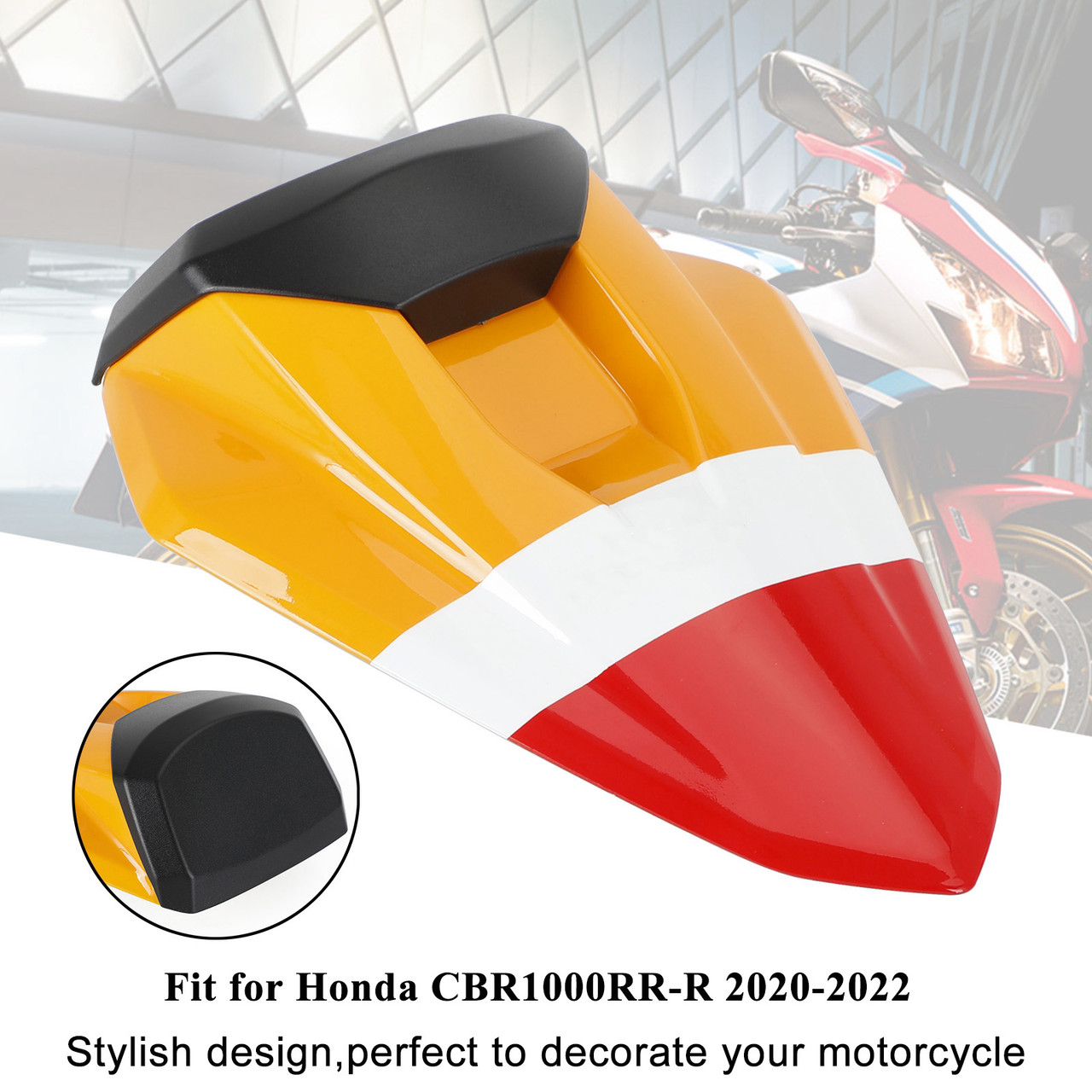 Rear Pillion Seat Cowl Fairing Cover For Honda CBR1000RR-R 2020-2022 REP