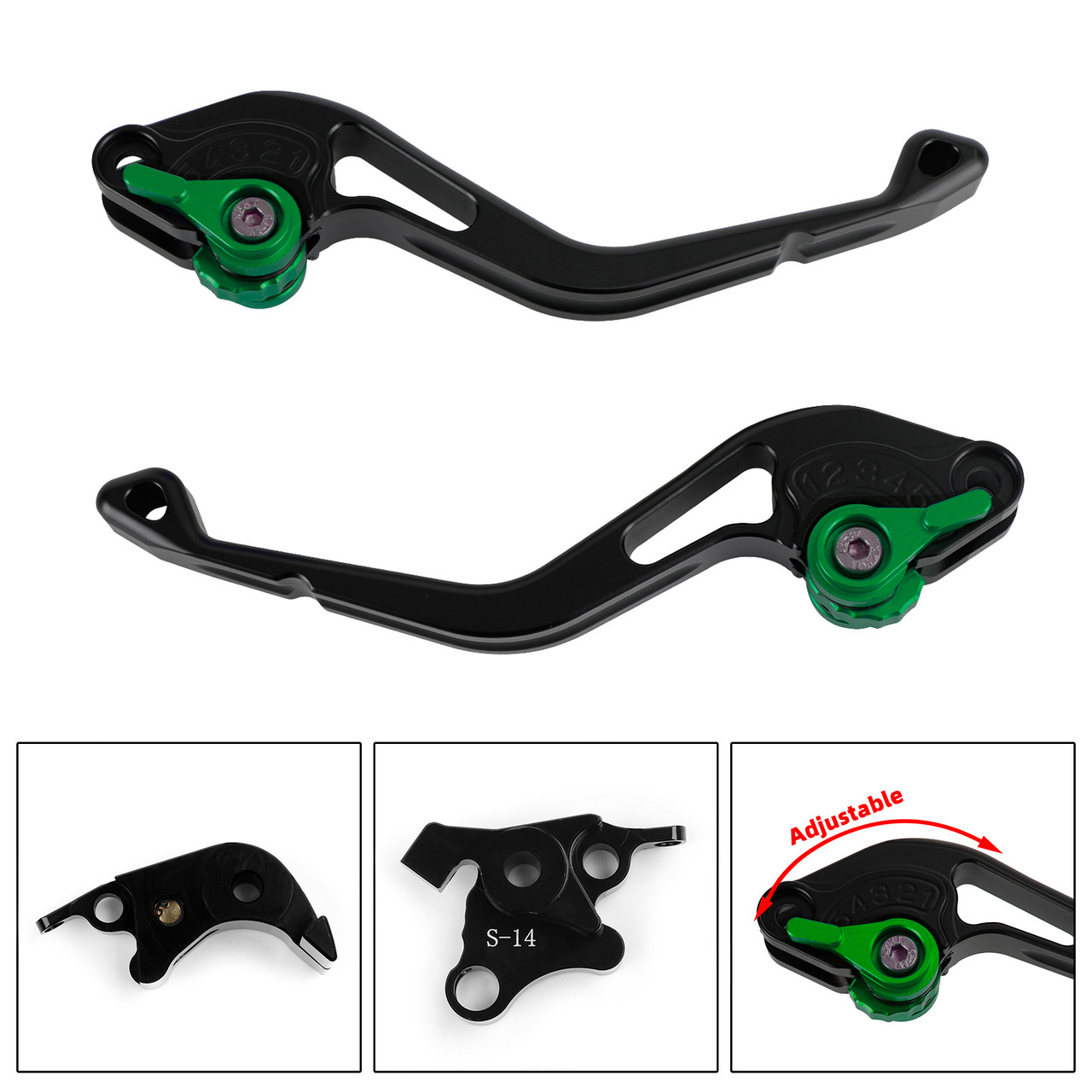 Short Clutch Brake Lever fit for Suzuki GSXR1000 2007-2008