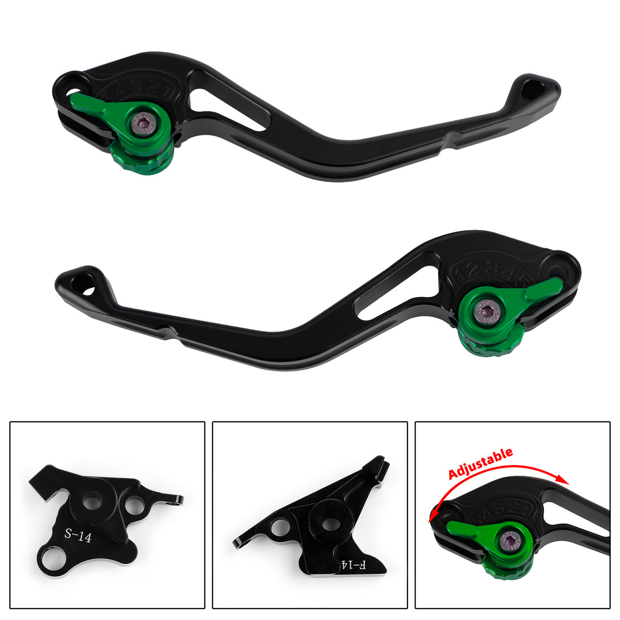 Short Clutch Brake Lever fit for Suzuki GSF650 GSX1250 GSXR1300 DL1000