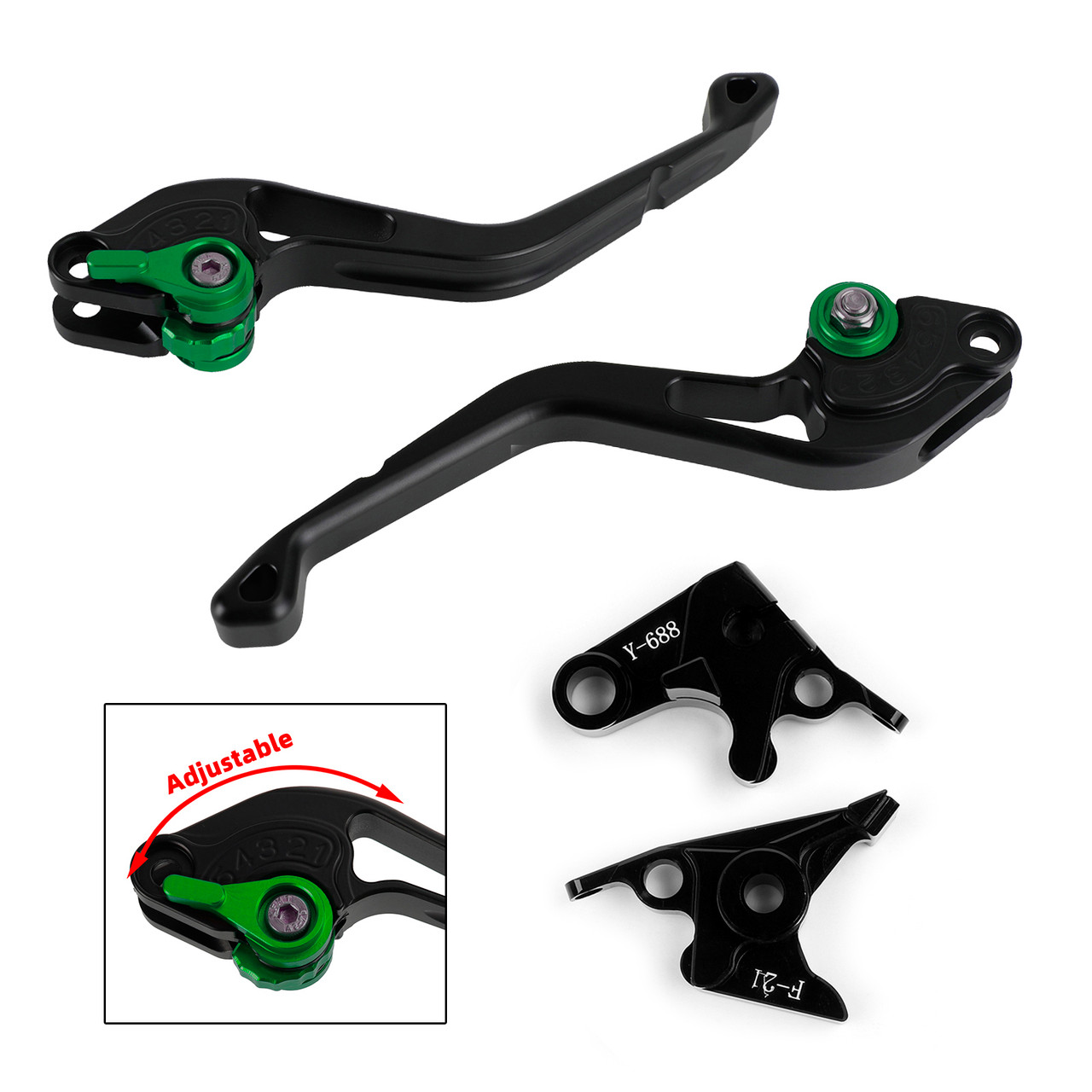 Short Clutch Brake Lever fit for Yamaha YZF R1 1999-2001