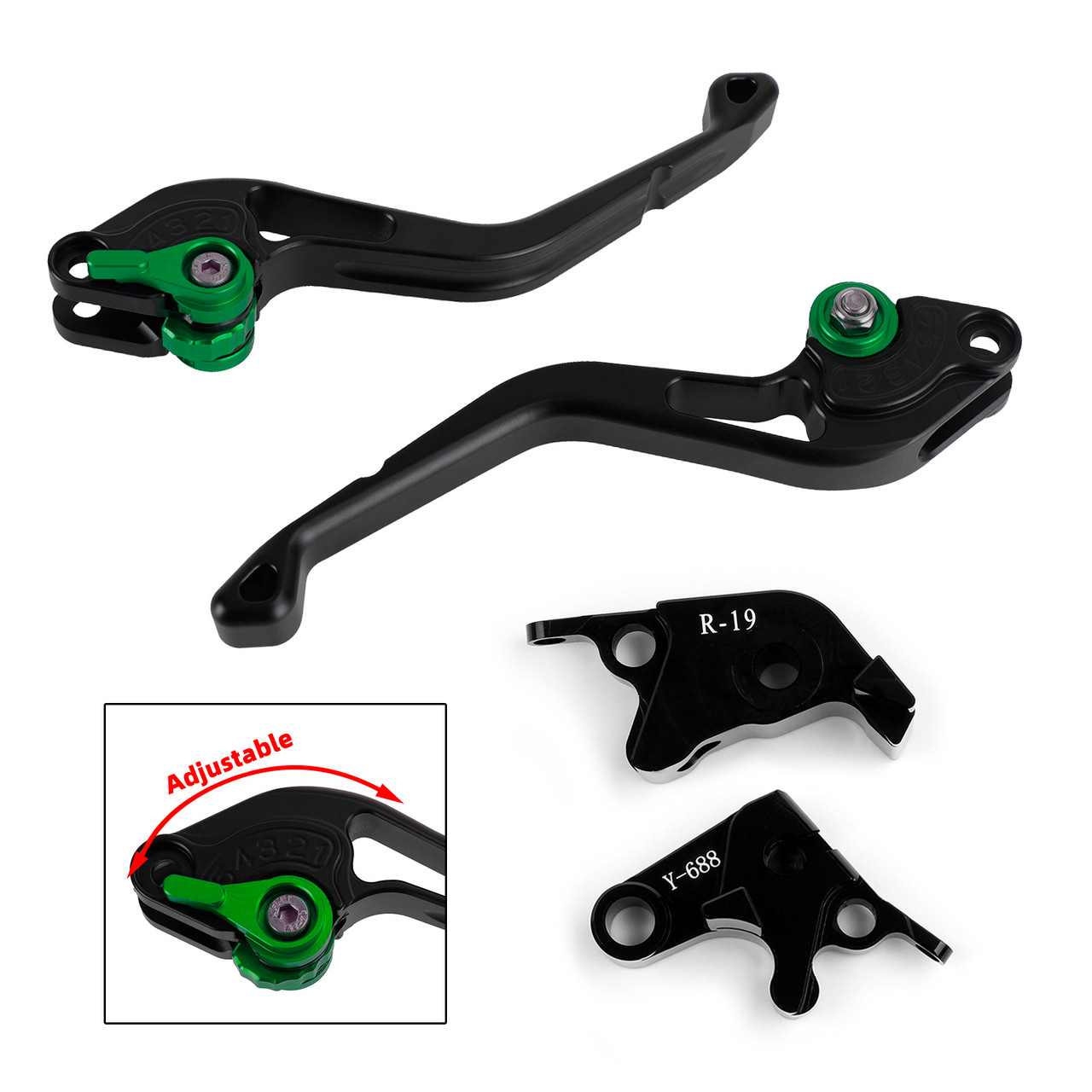 Short Clutch Brake Lever fit for Yamaha YZF R1 2009-2014