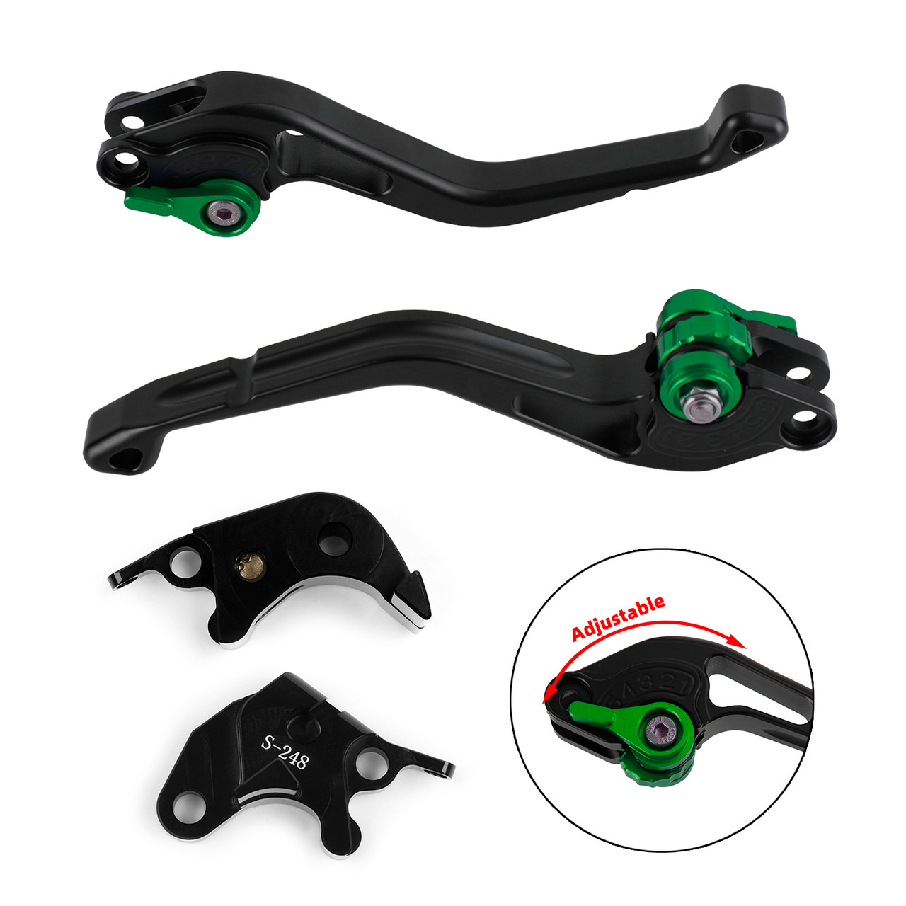 Short Clutch Brake Lever fit for Suzuki GSXR600 GSXR750 2004-2005