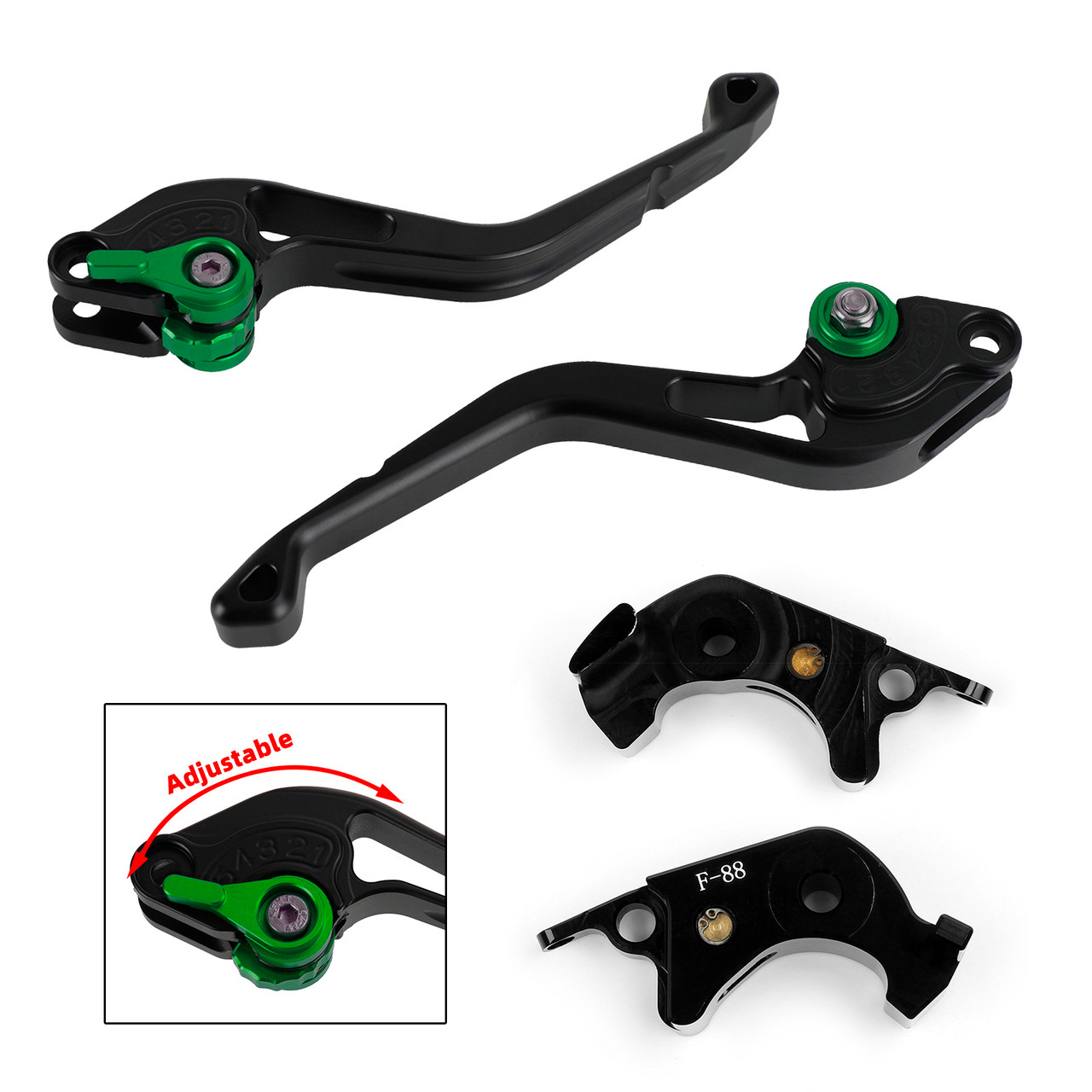 Short Clutch Brake Lever fit for Kawasaki ZX1400 ZX14R ZZR1400 GTR1400