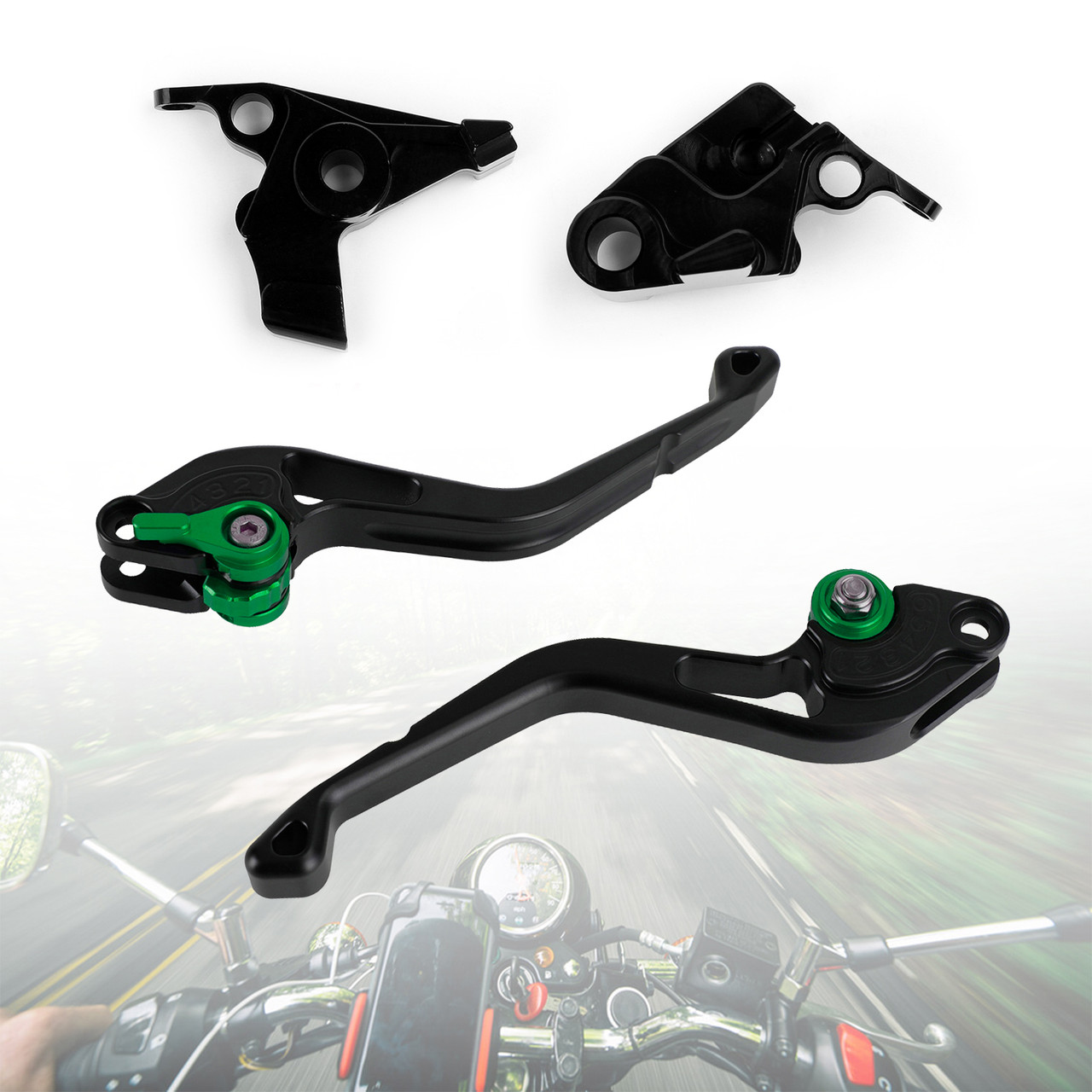 Short Clutch Brake Lever fit for Kawasaki ER-6N NINJA 650R/ER-6F VERSYS