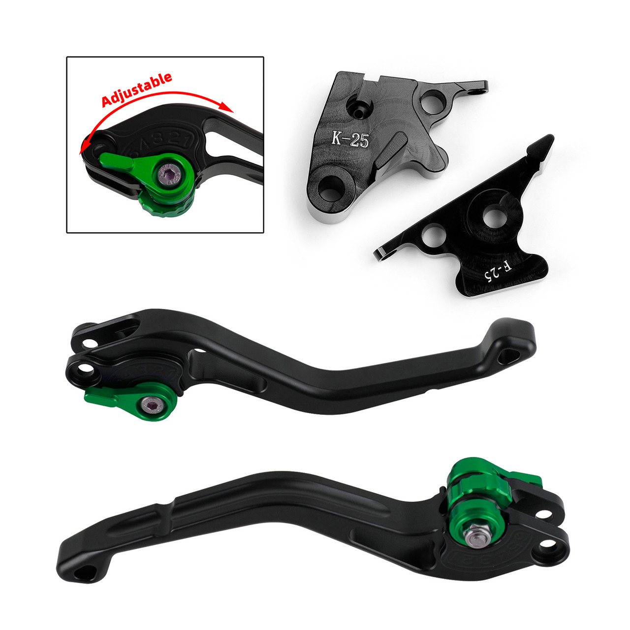 Short Clutch Brake Lever fit for Kawasaki Ninja 250R 400 /Z300 Z250SL