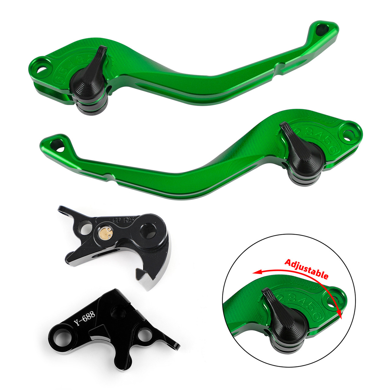 Short Clutch Brake Lever fit for Yamaha YZF R1 R1S R6 MT-09/SP Tracer