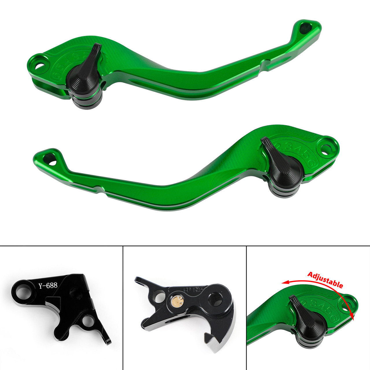 Short Clutch Brake Lever fit for Yamaha YZF R1 R1S R6 MT-09/SP Tracer