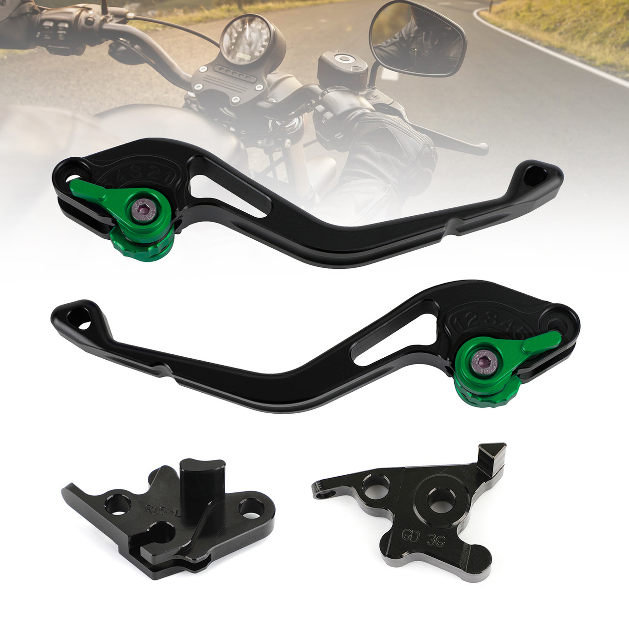 Short Clutch Brake Lever fit for YAMAHA MT125 2014-2019