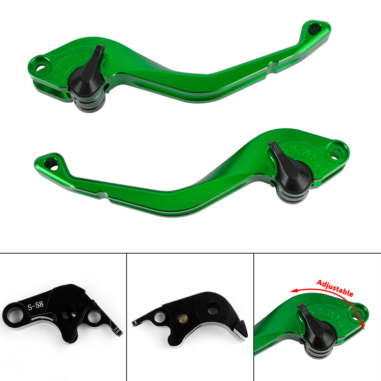 CNC Short Clutch Brake Lever fit for Suzuki GSXR600 750 06-10 GSX-S1000/F 2015